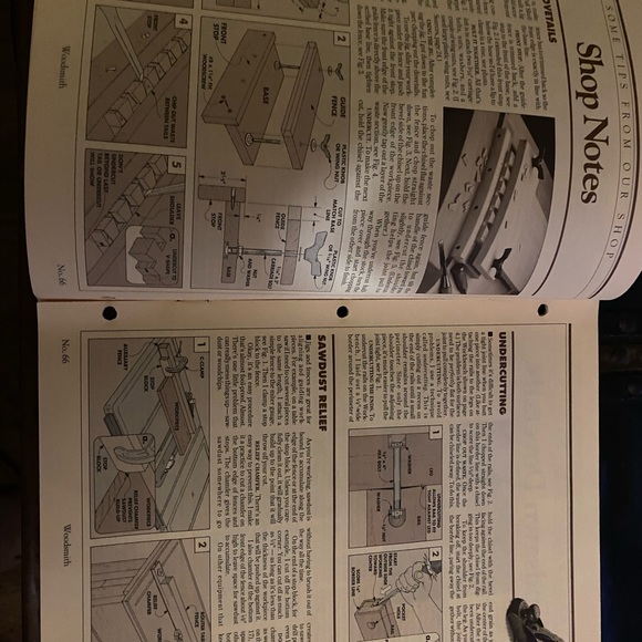 🎉5/$10🎉Woodsmith magazine number 66 December 1989 workbench  DIY wood projects - Picture 6 of 9
